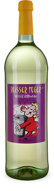 „Heißer Feger“ weiß Liter
